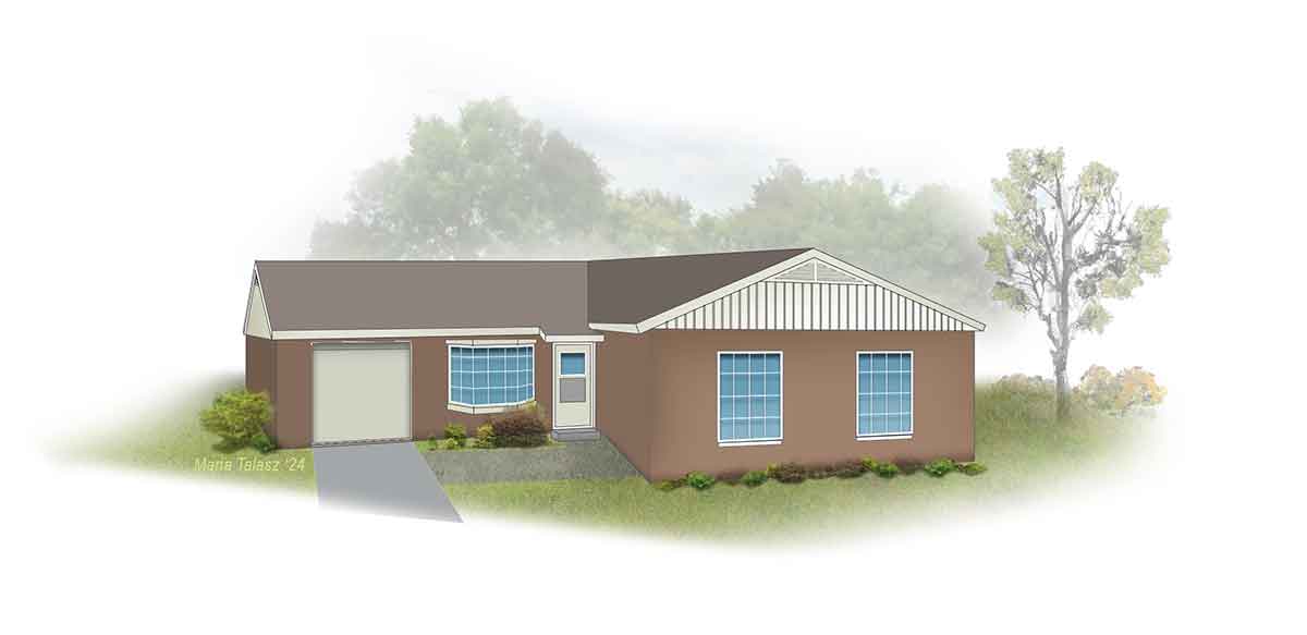 Artist rendering of Montgomery-Alabama property