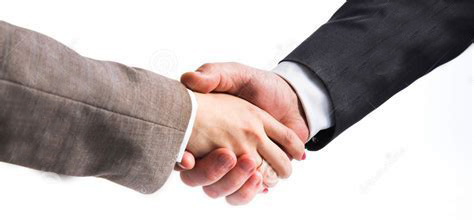 Trusted handshake photo